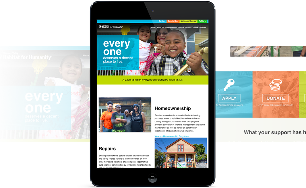 Project Overview Screenshot for Maumee Valley Habitat for Humanity