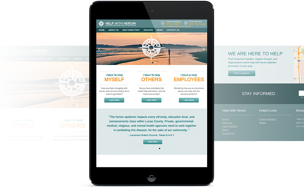 Project Overview Screenshot for Help With Heroin
