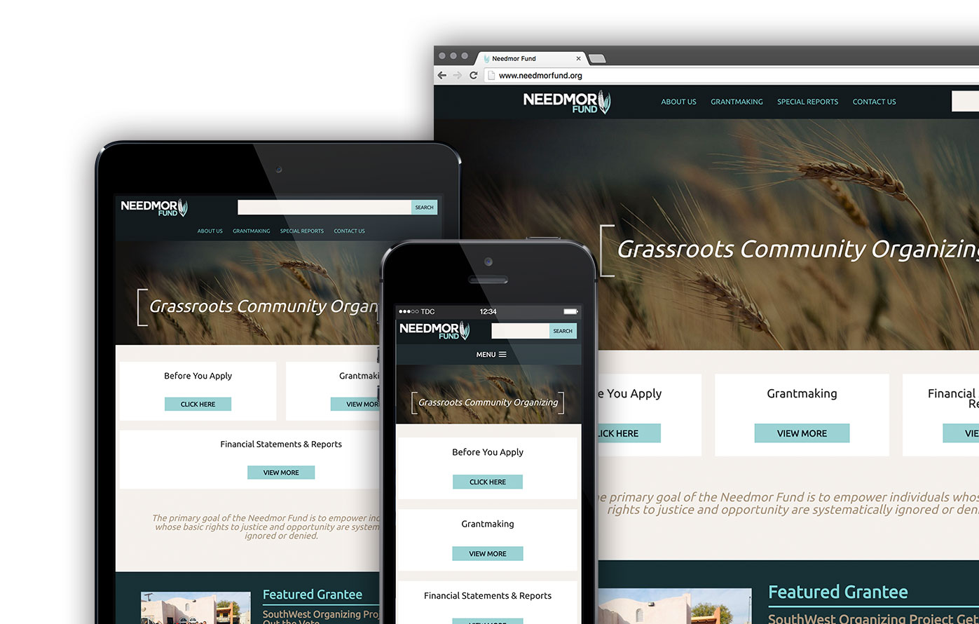 Mobile Responsive. Graphic