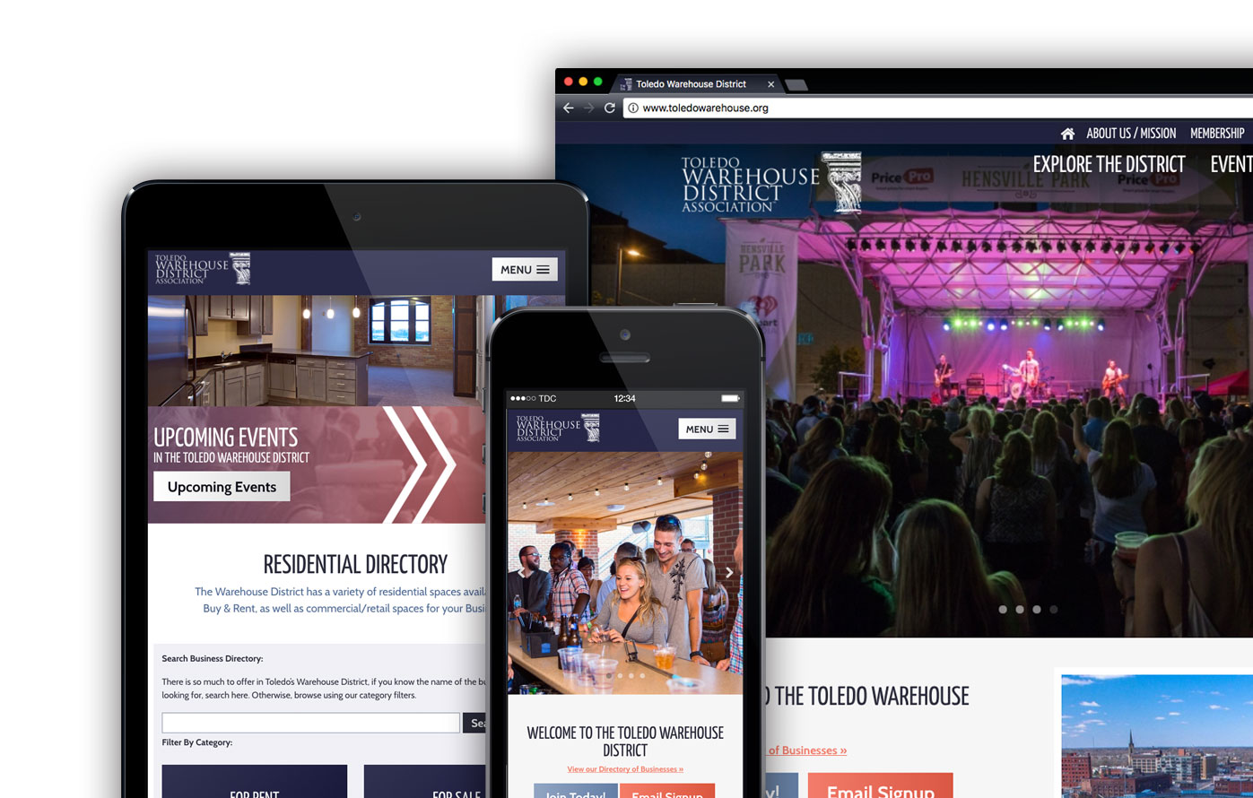 Mobile Responsive Graphic