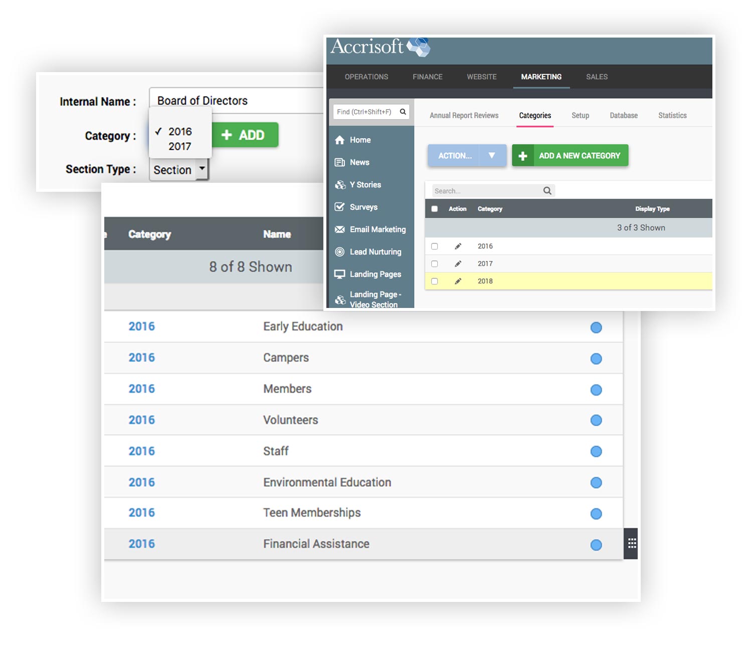 Categorize by Year Graphic